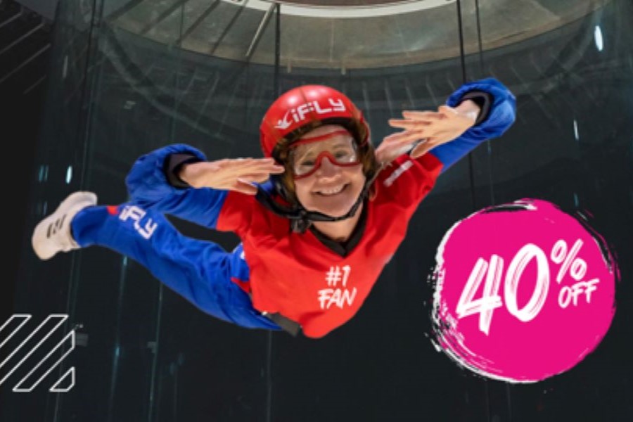 40% Off @ iFLY Melbourne For Mother's Day