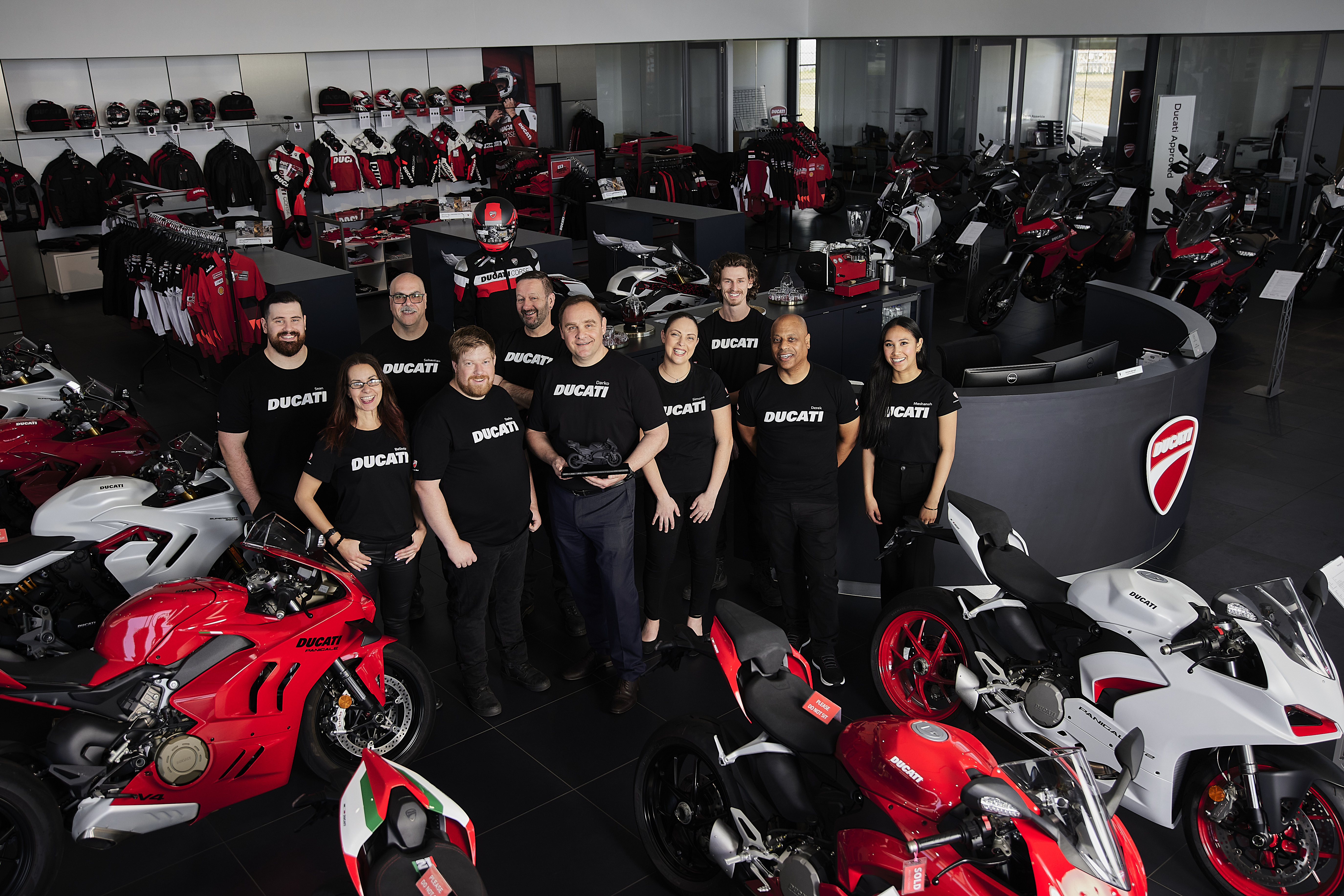 Ducati Melbourne West dealer of the year | Essendon Fields