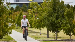 Essendon Fields Lifestyle - cycling