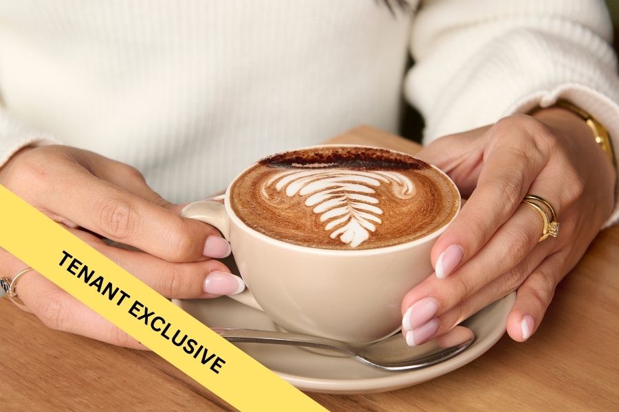 Tenant Exclusive | FREE Coffee @ Basq Essendon Fields