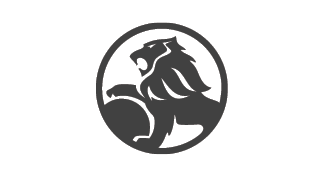 black and white Holden Logo